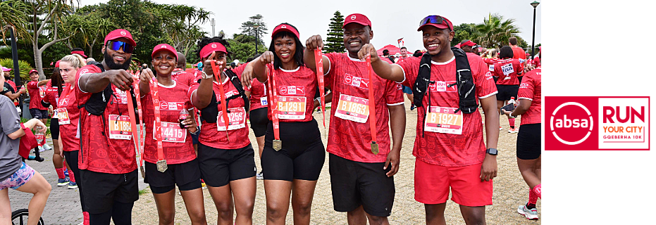 Absa RUN YOUR CITY GQEBERHA 10K 2025 banner